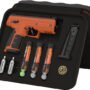 810042110861_1.jpg BYRNA SD KINETIC KIT ORANGE W/ - 2 MAGS & PROJECTILES