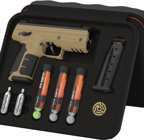 810042110885_1.jpg BYRNA SD KINETIC KIT TAN W/ - 2 MAGS & PROJECTILES