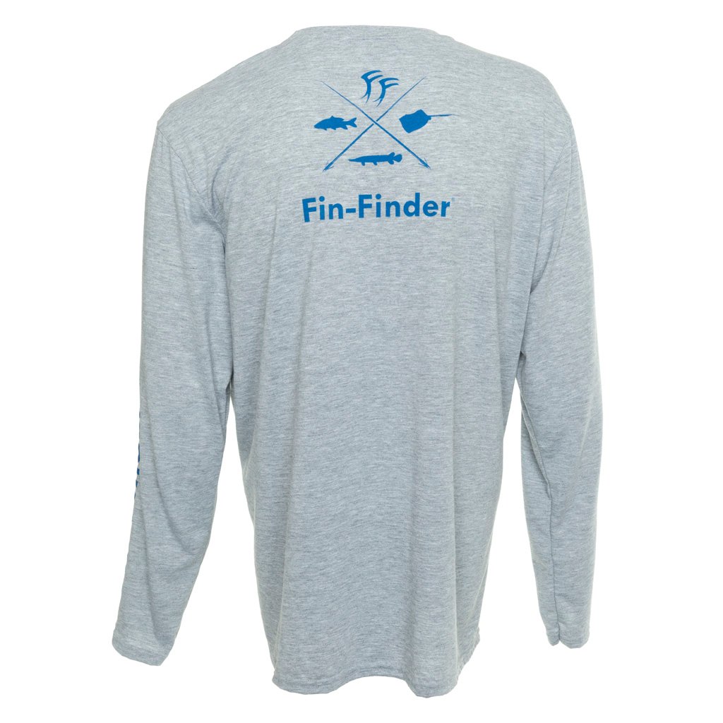Fin-Finder Time to Strike Long Sleeve Performance Shirt Large
