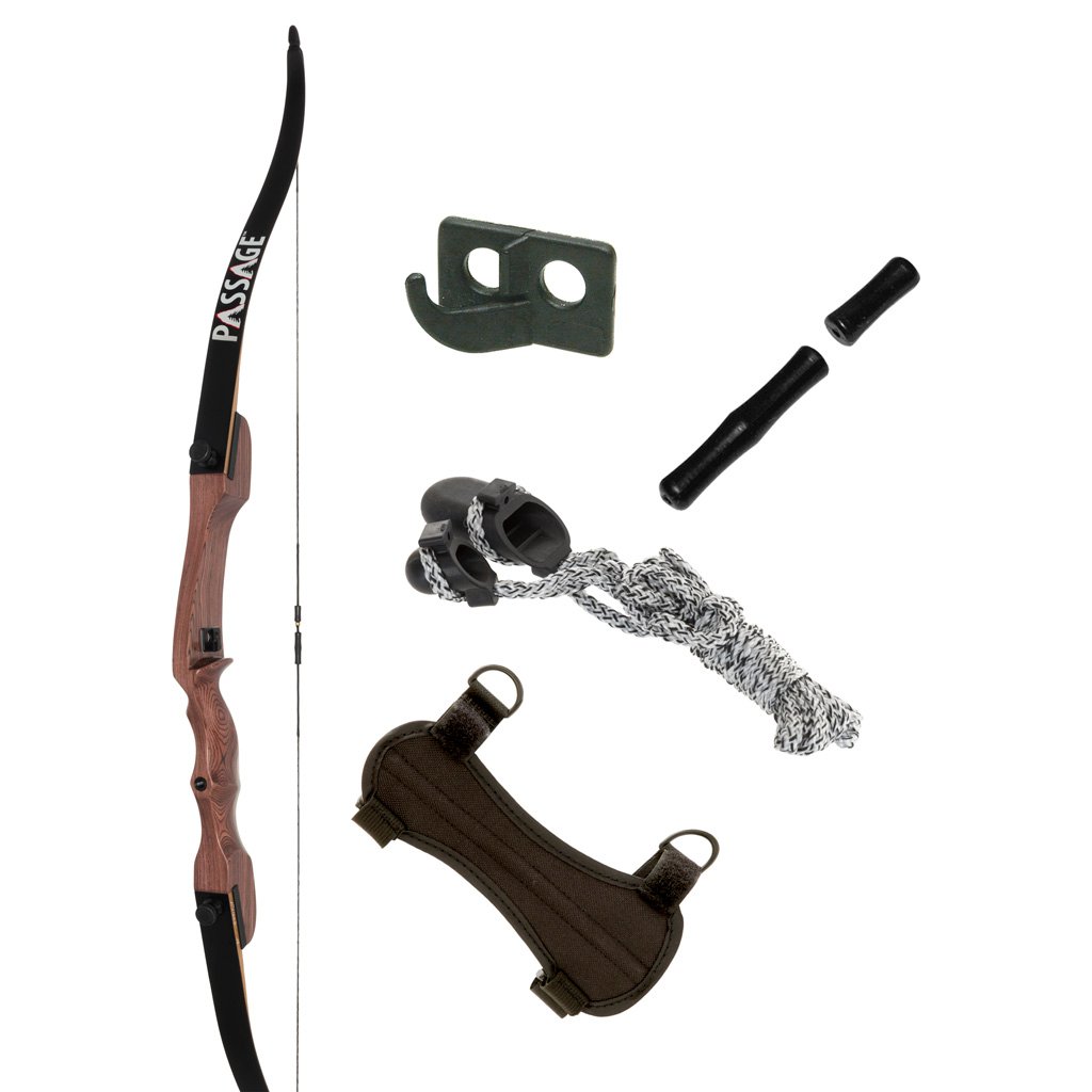 81273_2.jpg October Mountain Passage Recurve Bow Package 54 in. 20 lbs. RH No Arrows or Quiver
