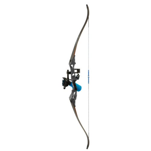 81385_1.jpg Fin Finder Bank Runner Bowfishing Recurve Package with Winch Pro Bowfishing Reel Black 35 lbs. RH