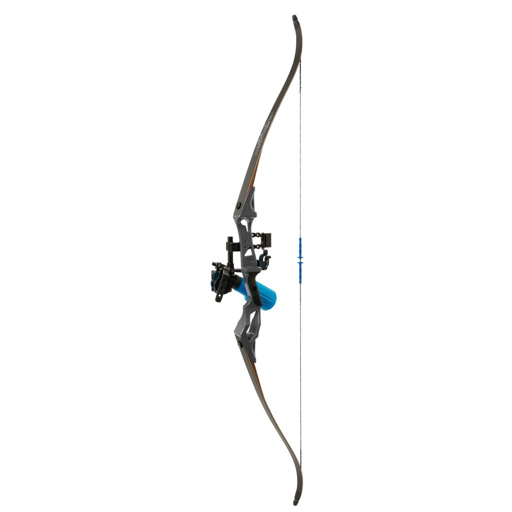 81385_1.jpg Fin Finder Bank Runner Bowfishing Recurve Package with Winch Pro Bowfishing Reel Black 35 lbs. RH