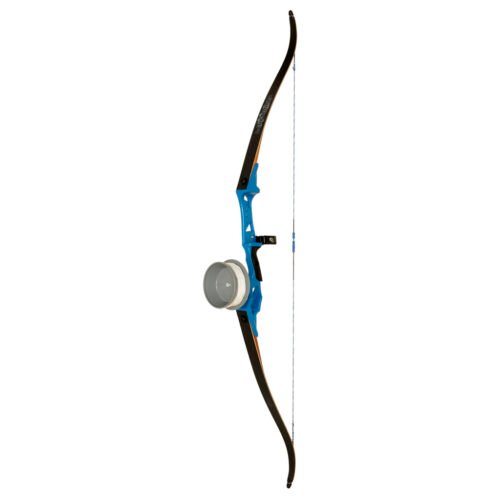 81401_1.jpg Fin Finder Bank Runner Bowfishing Recurve Package with Drum Reel Package Blue 58 in. 35 lbs. RH