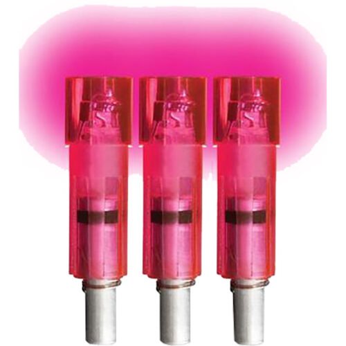 88099_1.jpg Lumenok Crossbow Nocks Pink Flat Gold Tip 3 pk.