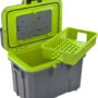PELICAN COOLERS IM 8 QUART - GRAY/GREEN ICE PACK & STORAGE