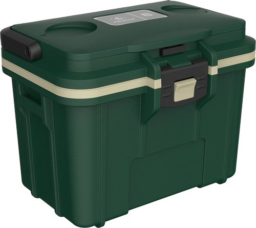 PELICAN COOLERS IM 8 QUART - HUNTER GREEN/TAN W/ICE PACK