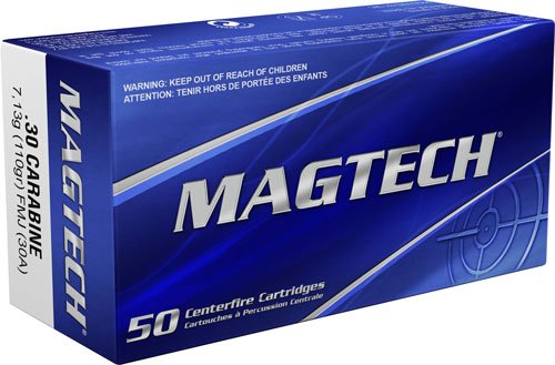 A30A_1.jpg MAGTECH 30 CARBINE 110GR FMJ - 50RD 20BX/CS