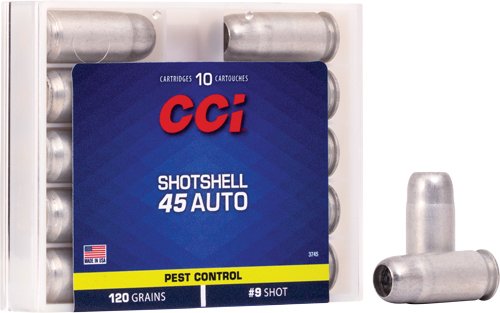 A3745.jpg CCI SHOTSHELL 45 ACP 120GR - #9 SHOT 10RD 20BX/CS