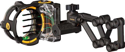 AATS0014R19.jpg TROPHY RIDGE BOW SIGHT REACT - H4 4-PIN .019 RH BLACK