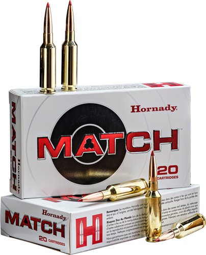 AHDY81597 HORNADY MATCH 6MM GT - 109GR ELD 20RD 10BX/CS