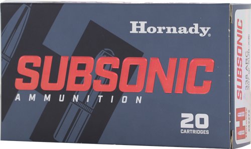 AHDY82272.jpg HORNADY SUBSONIC 338 ARC - 307GR SUB-X 20RD 10BX/CS