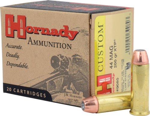 AHDY9080_1 HORNADY 44 REM MAG 200GR XTP - 20RD 10BX/CS