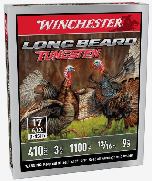 WINCHESTER LONG BEARD TS17 - 410 3" 13/16OZ #9 5RD 10BX/CS