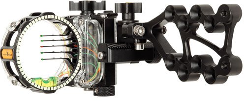 AS825R19_1.jpg TROPHY RIDGE BOW SIGHT REACT - PRO 5-PIN .019 RH BLACK