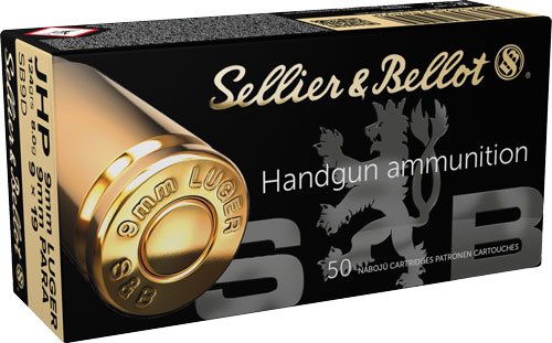 ASB9D_1 S&B 9MM LUGER 124GR JHP - 50RD 20BX/CS