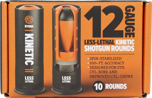 BYRNA LESS THAN LETHAL 12GA - 2.5" 10RD 50BX/CS