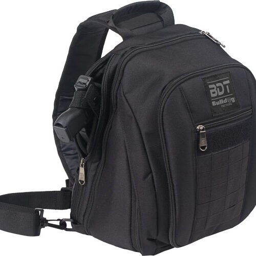 BDT408B.jpg BULLDOG BDT SMALL SLING PACK - W/MOLLE WEBBING BLACK