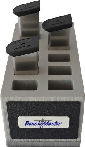 BMWRDS9MR12.jpg BENCHMASTER DOUBLE STACK 9MM - 12 UNIT MAG RACK