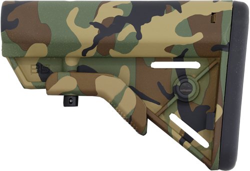 B5 SYSTEMS BRAVO STOCK - MIL-SPEC WOODLAND