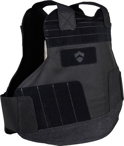 BULLETSAFE BULLETPROOF VEST - VP4 2XL BLACK LEVEL IIIA