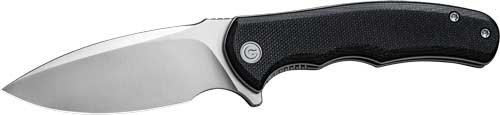 C18026C2.jpg CIVIVI KNIFE MINI PRAXIS 2.98" - BLACK G10/SATIN FINISH D2