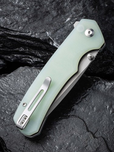 CIVIVI KNIFE BRAZEN 3.46" - NATURAL G-10/STONEWASH BLADE