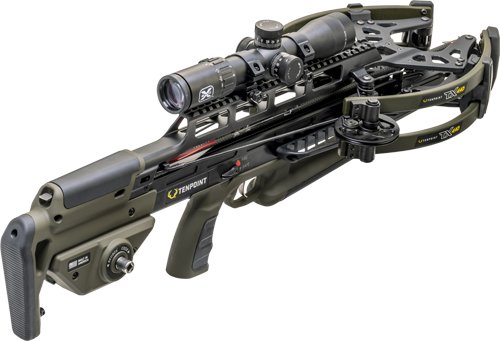 TENPOINT XBOW TX440 ACUSLIDE - MAXX EVO-X ELITE SCOPE MOSS