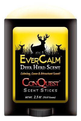 CONQUEST SCENTS DEER LURE EVER - CALM DEER HERD 2.5OZ. STICK