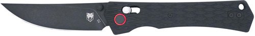 COBRATEC LEGACY BAR LOCK 3.5" - G10 BLACK/BLACK D2 BLADE
