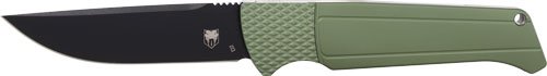 CTVIPERHRODG COBRATEC VIPER AUTO FOLDER - 3.12" OD GREEN/STN D2 BLK BLD