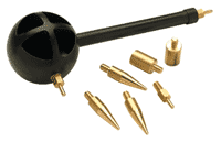 CVA1500.gif CVA POWERBELT BULLET STARTER - BLACK SYNTHETIC W/TIPS