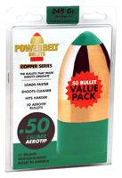 CVA1589ATX.gif CVA POWERBELT BULLETS AERO TIP - 50 CALIBER 245GR 50-COUNT