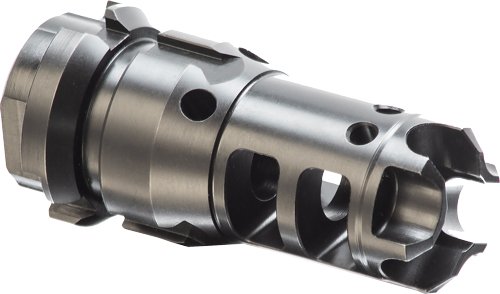 LANTAC DRAGON MUZZLE BRAKE 223 - 1/2-28 DEAD AIR KEYMO WOLFMAN