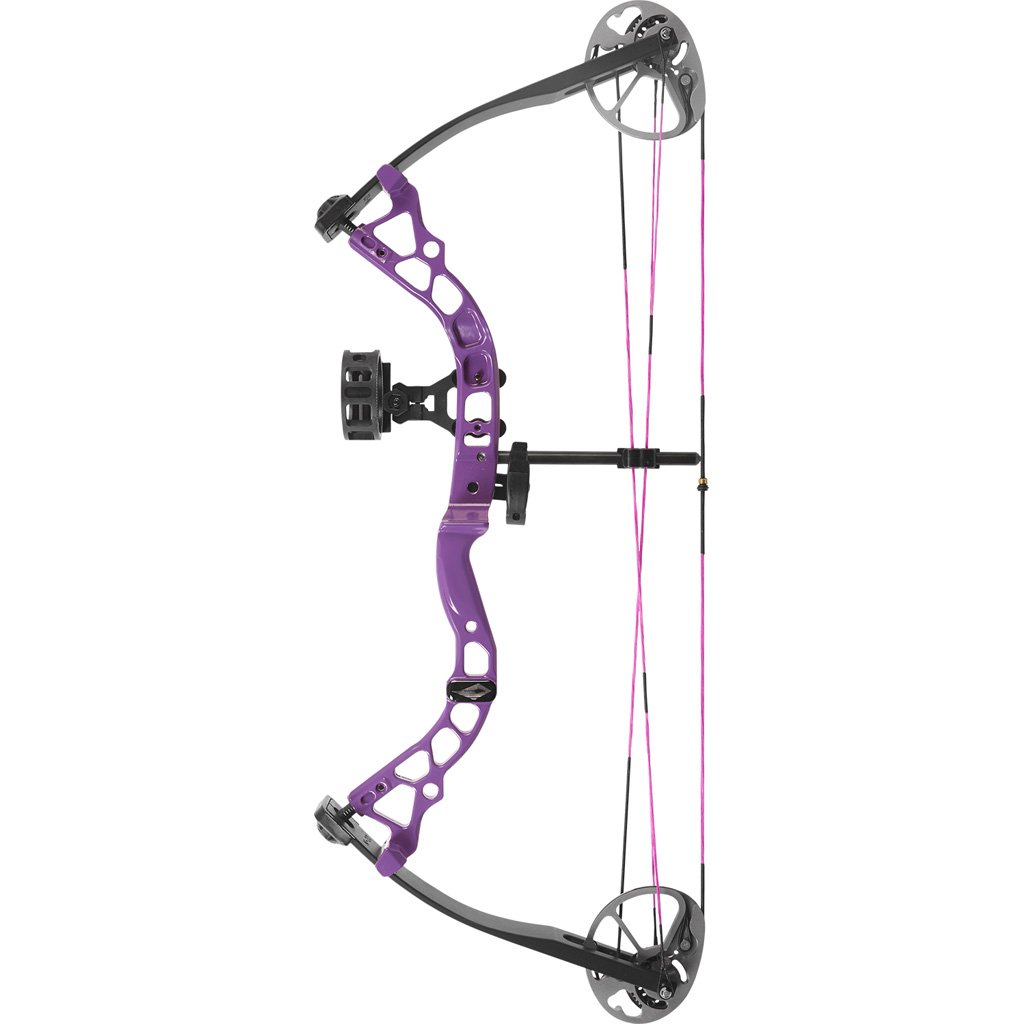 Diamond Atomic Bow Package Purple 12-24 in. 29 lbs. LH