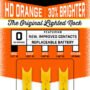 LUMENOK LIGHTED NOCK XBOW HD - ORANGE CRESCENT EASTON 3PK