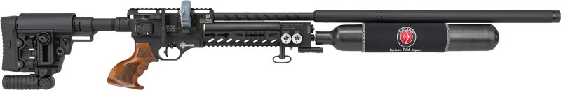 HATSAN FACTOR SNIPER LONG 22 - PCP RIFLE 21RD MAGAZINE BLACK
