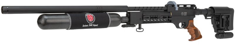 HATSAN FACTOR SNIPER LONG 25 - PCP RIFLE 19RD MAGAZINE BLACK