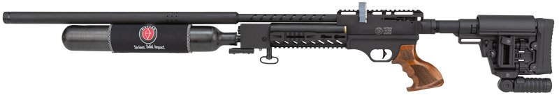 HATSAN FACTOR SNIPER LONG 35 - PCP RIFLE 13RD MAGAZINE BLACK