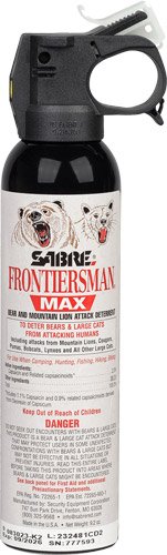 SABRE FRONTIERSMAN MAX BEAR & - MOUNTIAN LION SPRAY 9.2OZ