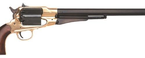 TRADITIONS BP REVOLVER BISON - 44 CAL 12" BRASS/WALNUT