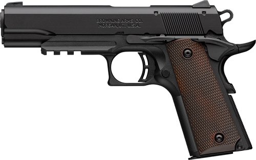 G051065490_LEFT.jpg BROWNING 1911-22 22LR FS - 4.25" MATTE BLACK/BROWN GRIPS