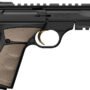 BROWNING BUCK MARK BLACK LABEL - 22LR 4" BLACK/FDE W/PIC RAIL
