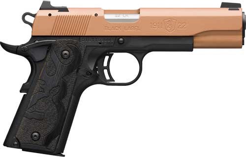 G051895490.jpg BROWNING 1911-22 BLACK LABEL - 22LR 4.25" FS BLACK/COPPER