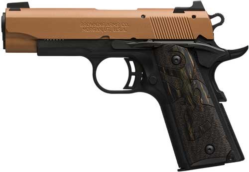 BROWNING 1911-22 BLACK LABEL - 22LR 3.58" COMP BLACK/COPPER
