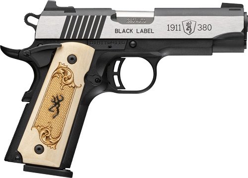 G051999492.jpg BROWNING 1911-380 BLACK LABEL - 380ACP 3.58"FS 10RD MAPLE