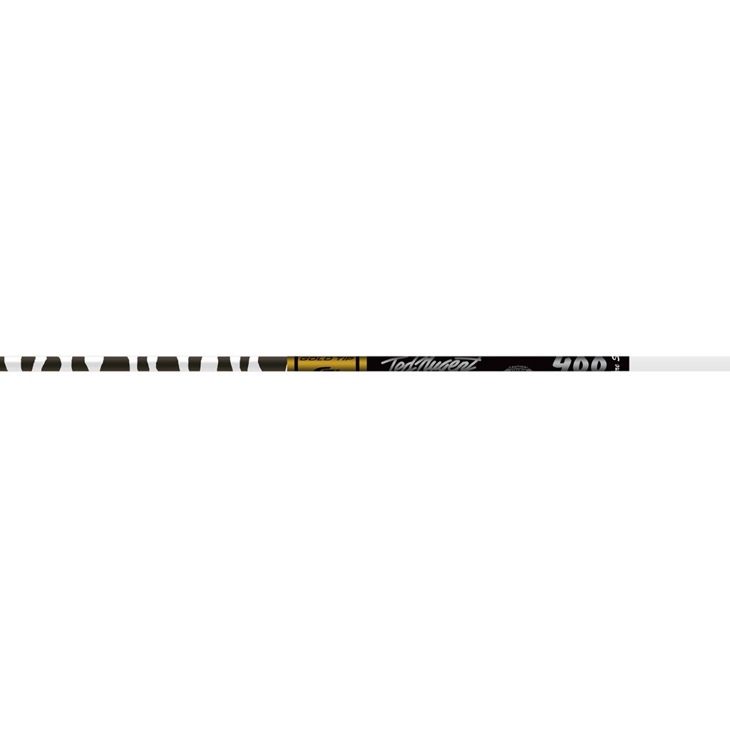 G1010400_1.jpg Gold Tip Ted Nugent Shafts White 400 1 doz.