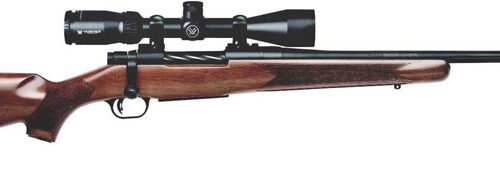MOSSBERG PATRIOT COMBO 22-250 - 22" VORTEX 3-9X40 BLUED/WALNUT