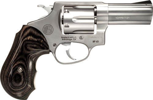 ROSSI RP63 357MAG 3" - STAINLESS 6-SH LAMINATE GRIPS