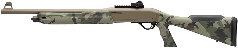 WINCHESTER SX4 EXT DEFENDER - 12GA 3" 18.5" WOODLAND/FDE