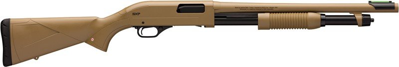 WINCHESTER SXP DEFENDER 12GA - 3" 18" CYLINDER FDE SYNTHETIC